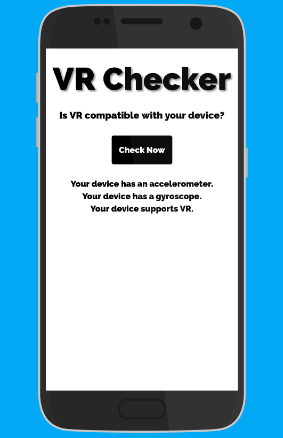 How to check phone support VR in 2024